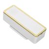Air Ionizers Rechargeable Mini Portable Moisture Proof Odor Removal LED Air Cleaner for Closet Shoe Cabinet White