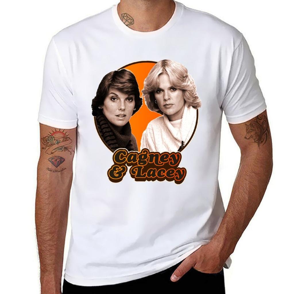 Gift For Unisex Cagney And Lacey Retro 80s Tribute Awesome For Movie Fan Tshirt Work Utility Short Sleeve Shirt