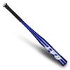 Mazza da Baseball in Lega di Alluminio Completa 86cm per Appassionati Strumento di Allenamento per Baseball Morbido Nero Blu Argento Bianco Opzionale