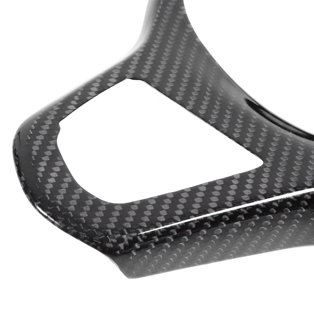 Steering Wheel Cover Trim Dry Carbon Car Interior Decoration Replacement for X5 M Sport G05 2020+