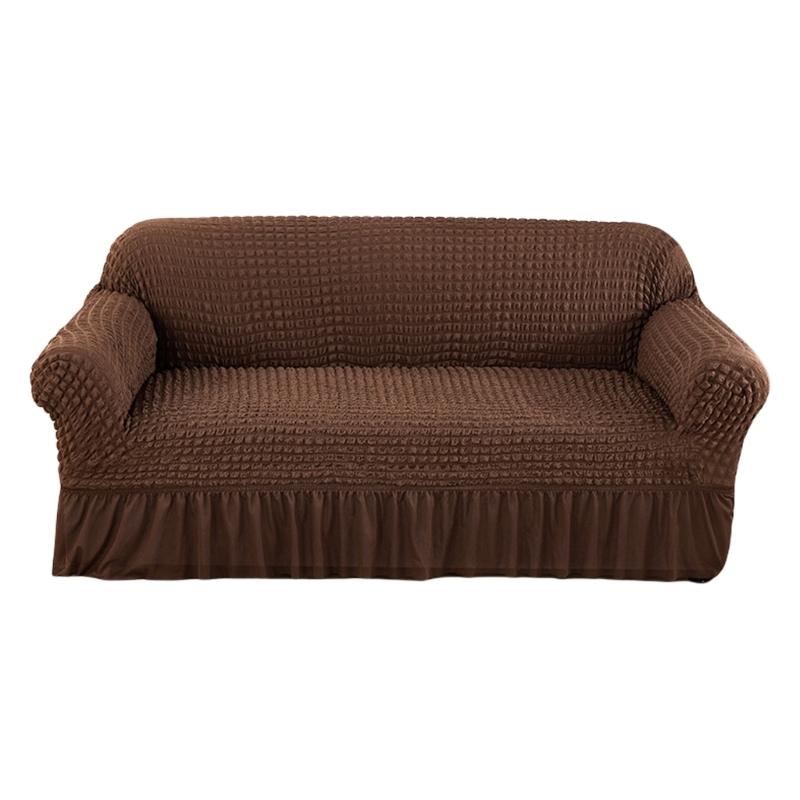 Plaids Seersuckers Sofa Cover for Living Room Stretch Sofa Slipcover for Home Armchair Cover 3 Seats Corner Couch Cover