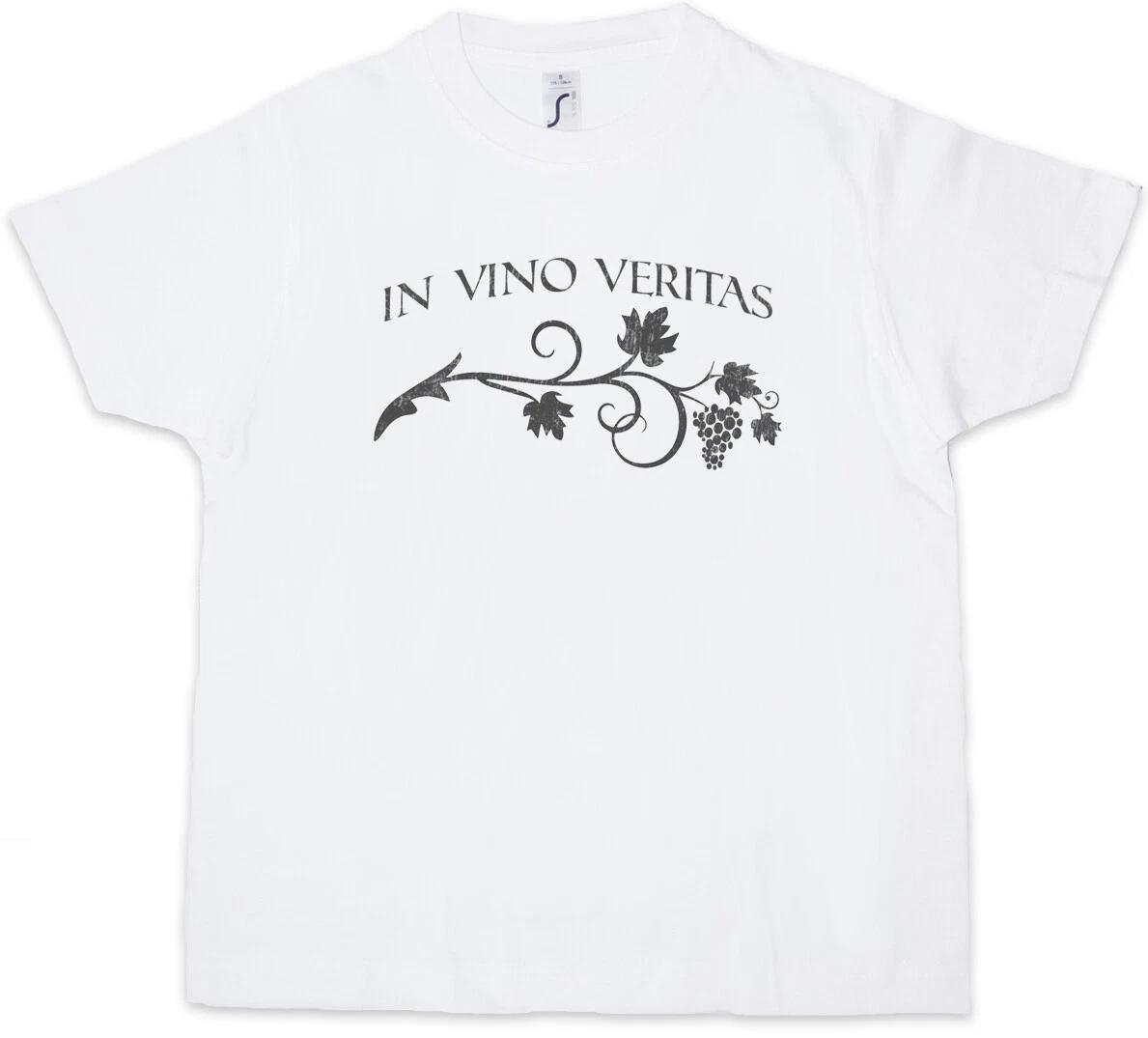 IN VINO VERITAS Kids Boys kids boys T-Shirt Quote Wine winegrower Winery 100