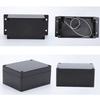 ABS Kunststoff DIY Gehäuse Instrument Elektronik Projektbox Schwarz Powerbox Elektronik Projekt