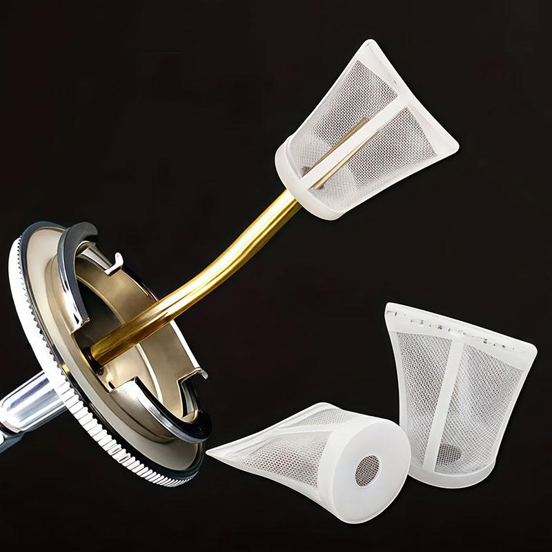 

6 шт./30 шт. Универсальный фильтр для гравитационного краскопульта, Одноразовый фильтр для краски гравитационного краскопульта с мелкой сеткой, Предотвращает засорение 6Pcs белый