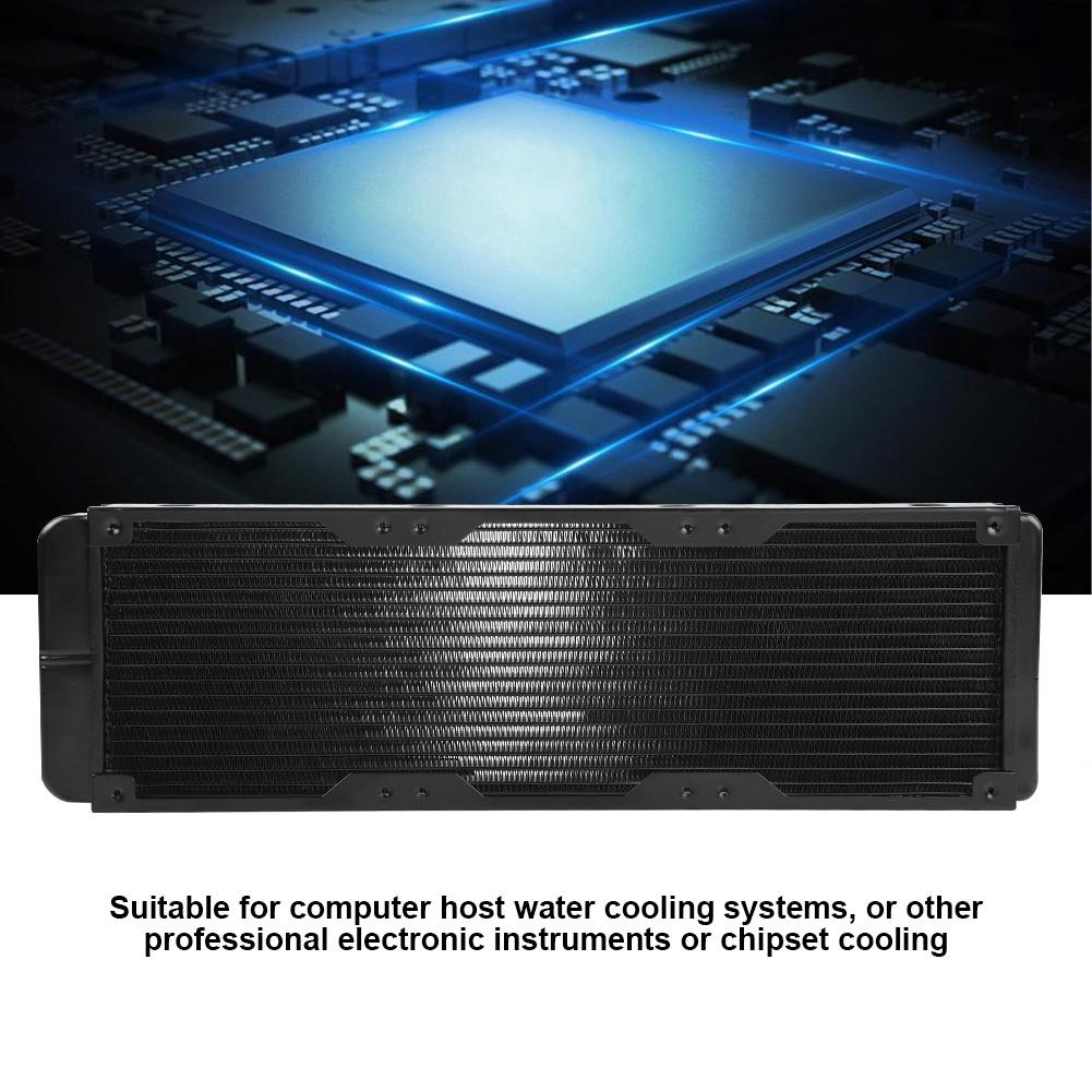 120mm 360mm 18 Tubes Thread Water Cooler Radiator for PC Computer Water Cooling (360mm)