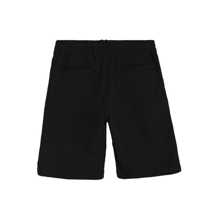 adidas Originals Contrasting Colors Zipper Shorts Black Men's DN8025