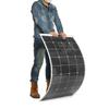 18V 340W 1129*670mmFlexible Monocrystalline Solar Panel Tile Mono Panel Waterproof Camping