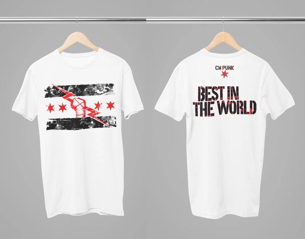T-shirt CM Punk - Il Migliore al Mondo
