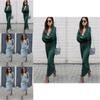 Elegant Woman Fashion V-neck Long Sleeve Winter Sweater Dress For Stylish Looks