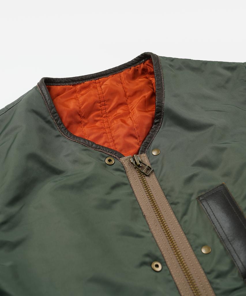 Frizmworks Reversible Ma-1 Liner Jacket _ Olive