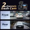 Dual Lens Dash Cam GPS Car DVR Ftont Rear 4K+1080P Mobile WiFi App WDR Video Recorder Night Vision Car Accessories