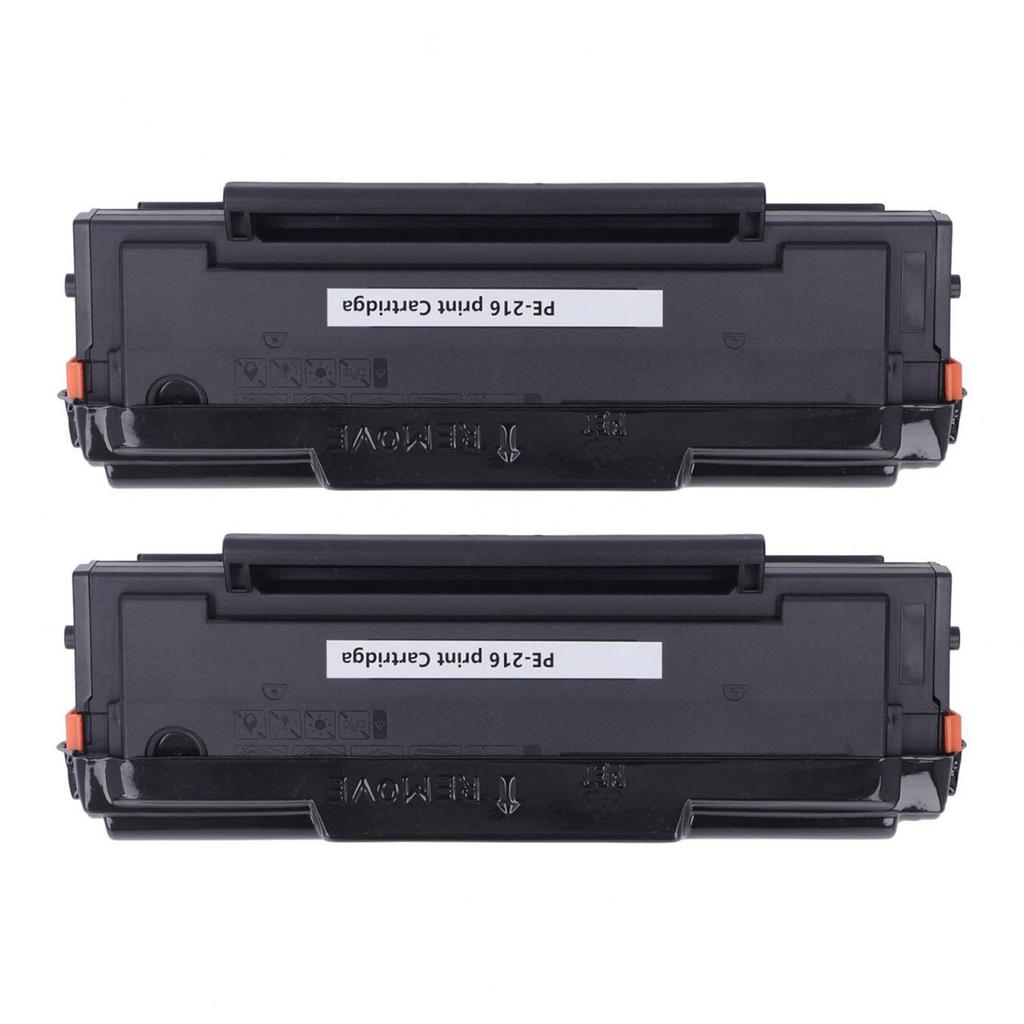 2PCS PE‑216 Black Toner Cartridge High Yield Printer Cartridge Replacement for Pantum P2506 P2506W M6506N M6606 NT‑C216