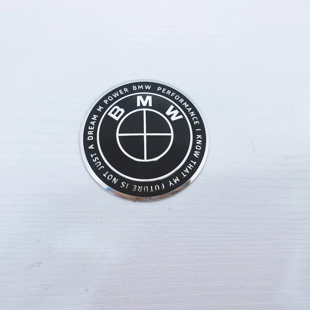 4pcs 56/60/65/70mm automobile wheel center sticker is suitable for BMW 1/3/5/X tire center metal sticker decoration.