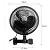 Adjustable Angle Greenhouses Air Circulator Fan Plastic Tent Air Blower  Greenhouse Environments