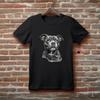 Staffordshire Bull Terrier T Shirt Dog Lovers for Owners Vintage Washed Comfortable Unisex Homme Breathable Versatile