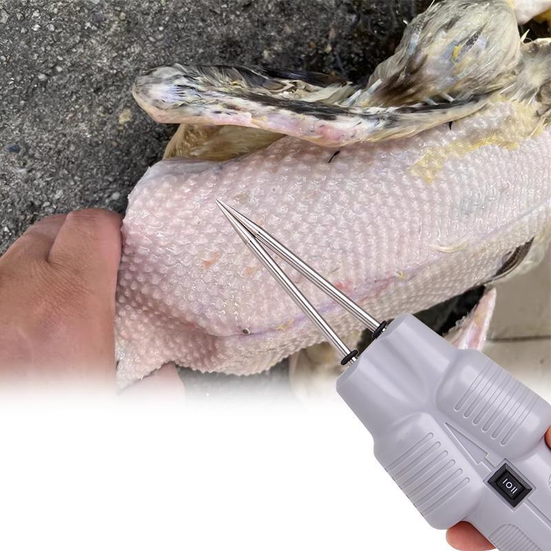 Hühnerfederzupfgerät Elektrisch Schnell Hühnerrupfmaschine Federentferner Huhn Ente Gans Automatischer Epilierer