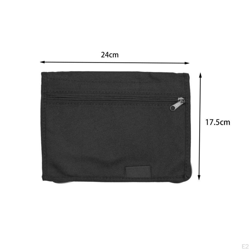 Auto-Zulassungs- und Versicherungsdokumentenhalter Reißverschluss Mehrfachtasche Armaturenbrett