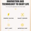 Wireless Motion Night Light - Saving LED for Hallway, Staircase and Emergency Use