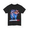 4th of July Shirt, Amerisaurus T-rex American Flag T-shirt, Fourth of July Shirt