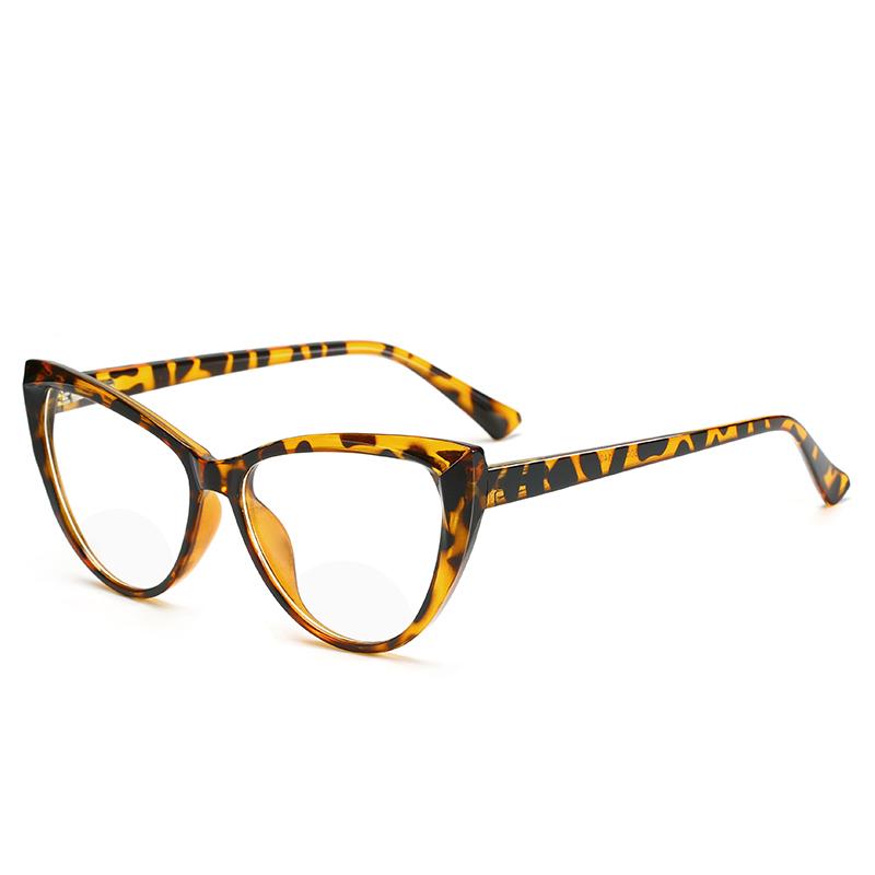 0 -0.5 -0.75 To -6.0 Minus Degree Blue Light Blocking Cat Eye Prescription Spectacles Women Men Student Short-Sight Eyewear