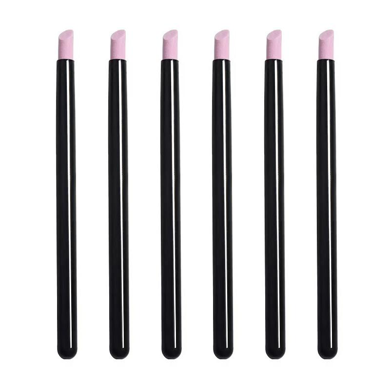 

6Pc Nails Art Quartz Grinding Pen Nail Cuticle Scissors Dead Skin Remover Uv Gel Polish Manicure Stick Files Accessories Tools