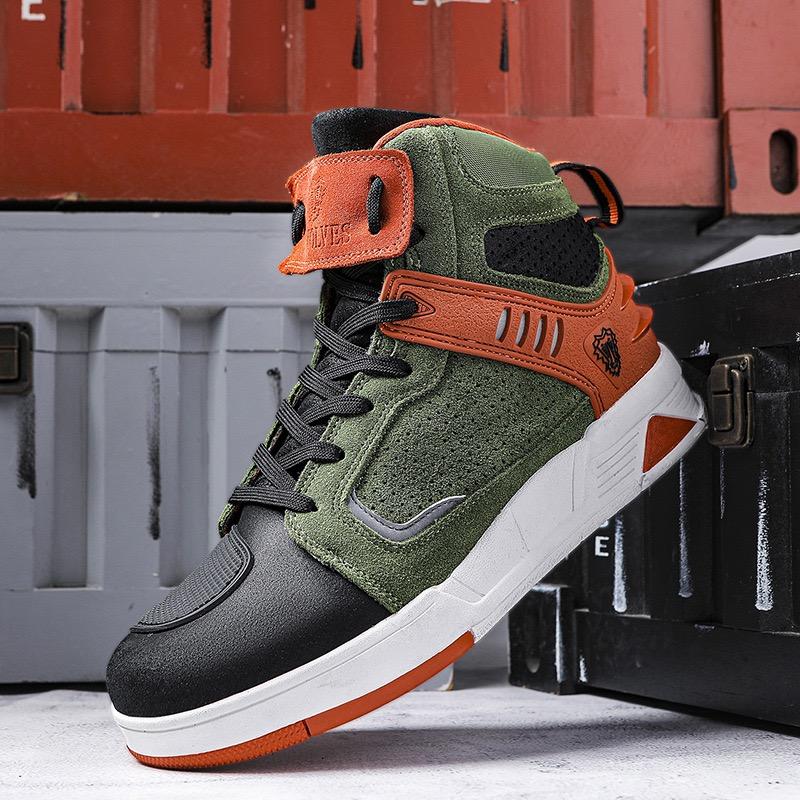 Size 47 Men's Shoes Top Quality Riding Boots Motorcycle Shoes for Men's Leather Waterproof Quick Lacing Biker Shoes Botas Hombre