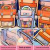 Creative Cute School Season Backpack & Snack Bag - Perfect Student Birthday & Festival Gift