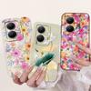 For Vivo Y35+ Y35m+ 5G Lens Protective Phone Case For Vivo Y35Plus Y35M Plus 5G Lovely Pattern Soft Silicone Jelly Cases