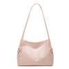 New Large-capacity Student Class Commuter Bag Women's Versatile Texture Shoulder Underarm Bag Fashionable Soft Leather Tote Bag