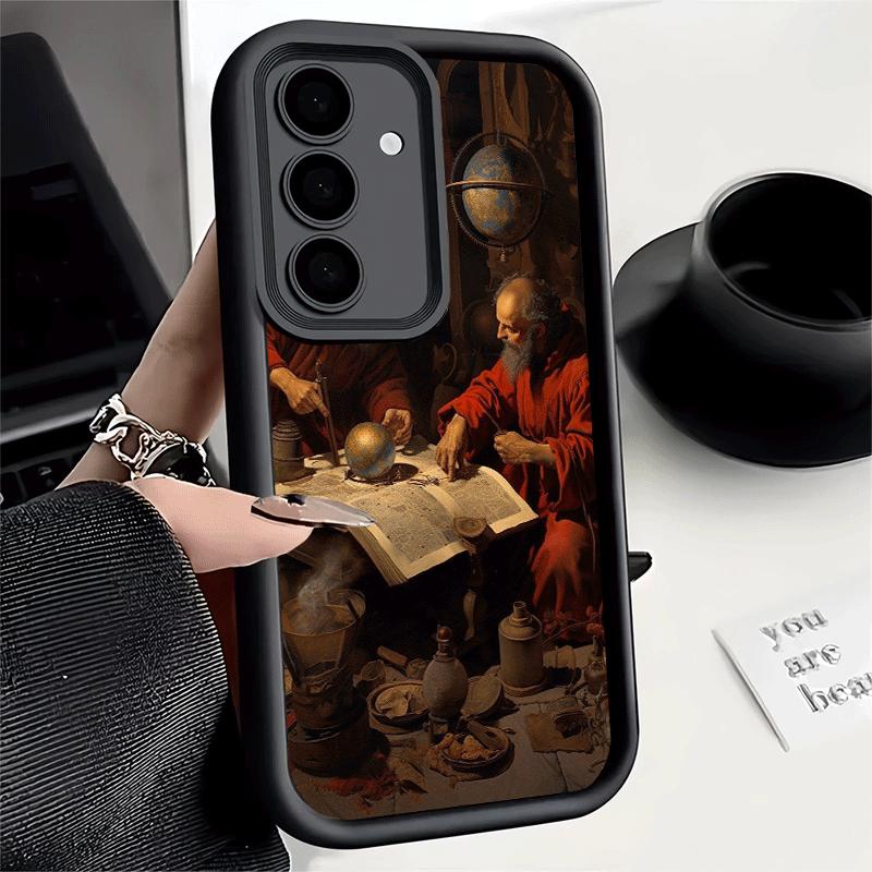 Phone Case for Samsung Galaxy S26 S25 Ultra S24 FE Renaissance Aesthetics Art Painting Shell S23 Plus S22 + S21 S20 5G Soft Sili