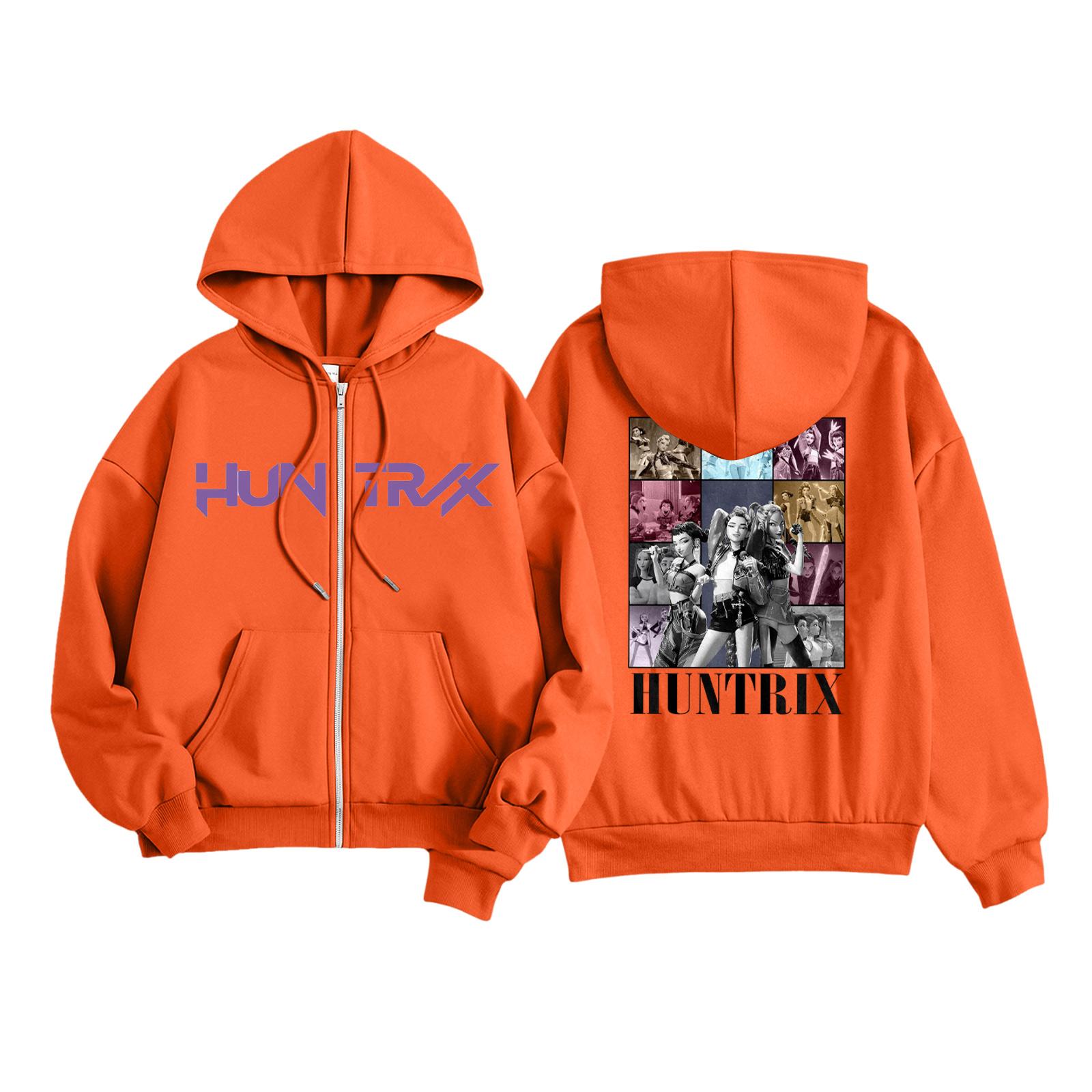 

Детская мода Женская легкая толстовка с длинным рукавом на молнии Толстовка с принтом и карманами 130