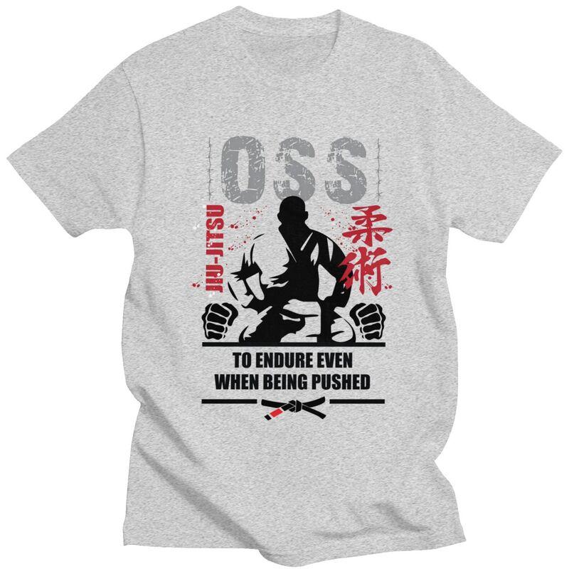 Custom Brazilian Jiu Jitsu T Shirts Men Short Sleeve Tshirts Streetwear Tee Tops Slim Fit Tshirt Gift