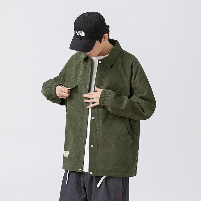 Spring and Autumn Men's Jacket Hong Kong Style Brand Fashion Casual Couple Jacket