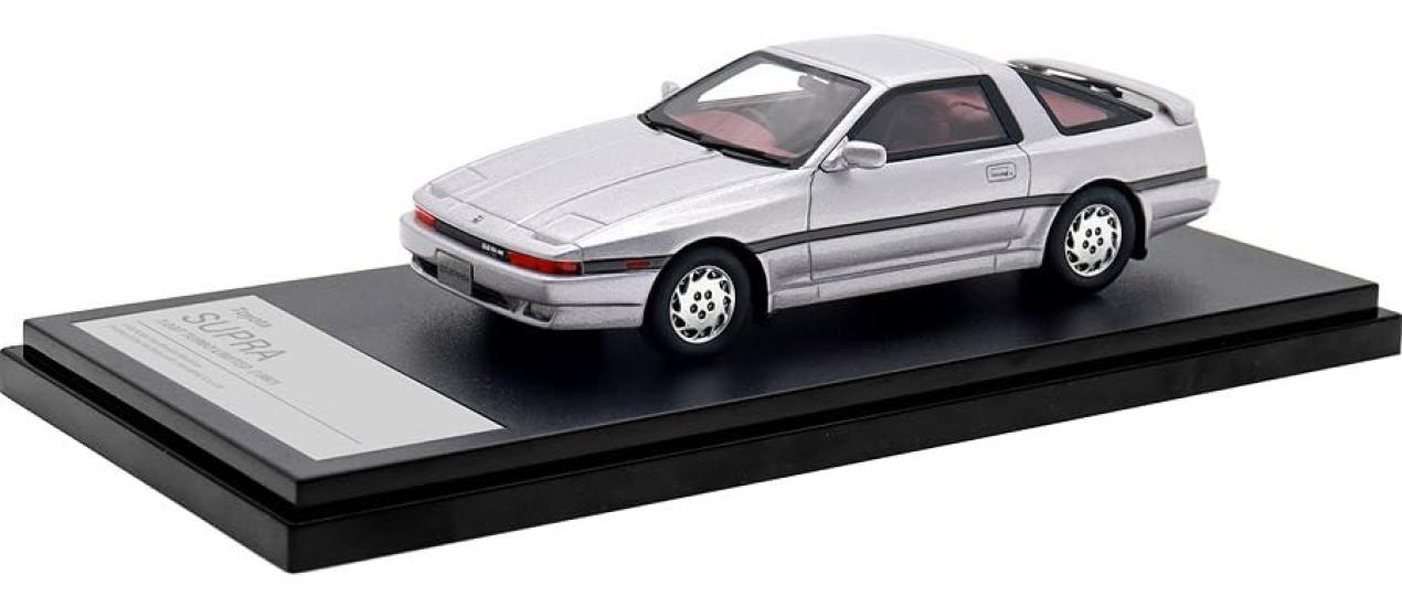 

Hi Story 143 Toyota Supra 3.0GT TURBO LIMITED (1987) Аметистовый серебристый металлик готовое изделие
