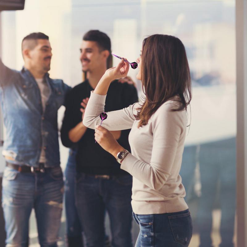 Weiche Spitze Dartpfeil Set Gelber Metallkörper Spitze Pfeile Set Weiche Spitze Dartpfeile Für Elektronisches Dartboard Spitze Pfeile Set Mit Aluminiumkörper