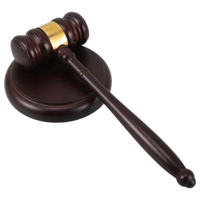 Marteau de juge ZUNOXAZ: Construction robuste en bois massif, marteau d'enchères finement ouvragé, maillet polyvalent adapté aux avocats et aux cérémonies judiciaires.
