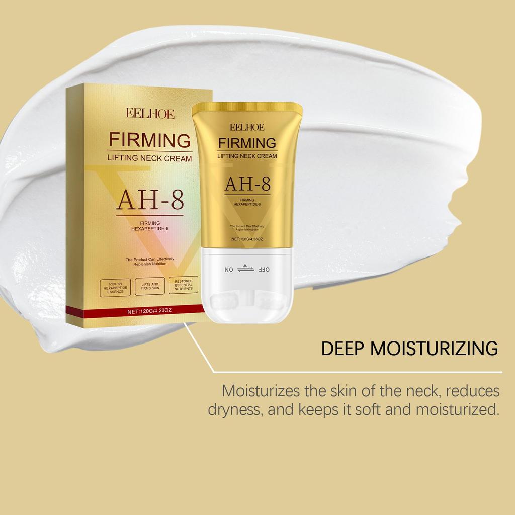 Neck Care Roller Cream, Hydrating Moisturizing Firming Neck Cream, Smooth & Delicate Nourishing Neck Skin Care Roller Cream