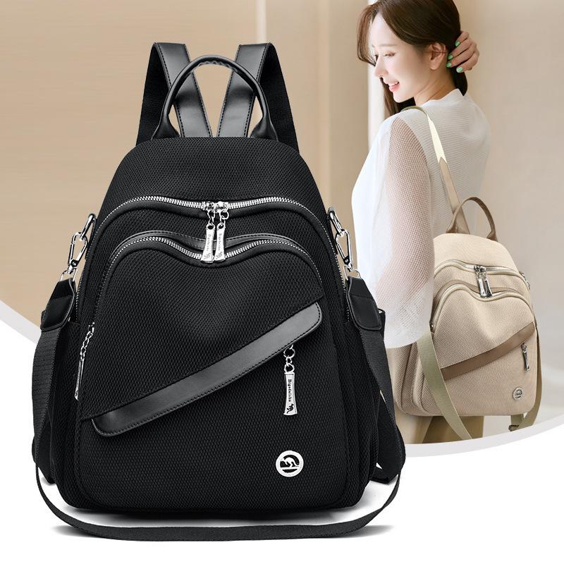 Dual-shoulder Bag - Simple and Casual, Large Capacity, Women's Backpack for Travel and Carrying Books