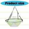 A1A2 Windsurfing Sail Replacement Foldable Downwind Kayak Sail Portable Kayak Sail for Kayak Boats Sailboats Canoes Enduring