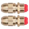 2Pcs Adjustable Watering Sprinkler G1 2 Male Thread Garden Lawn Brass Sprayer Nozzle