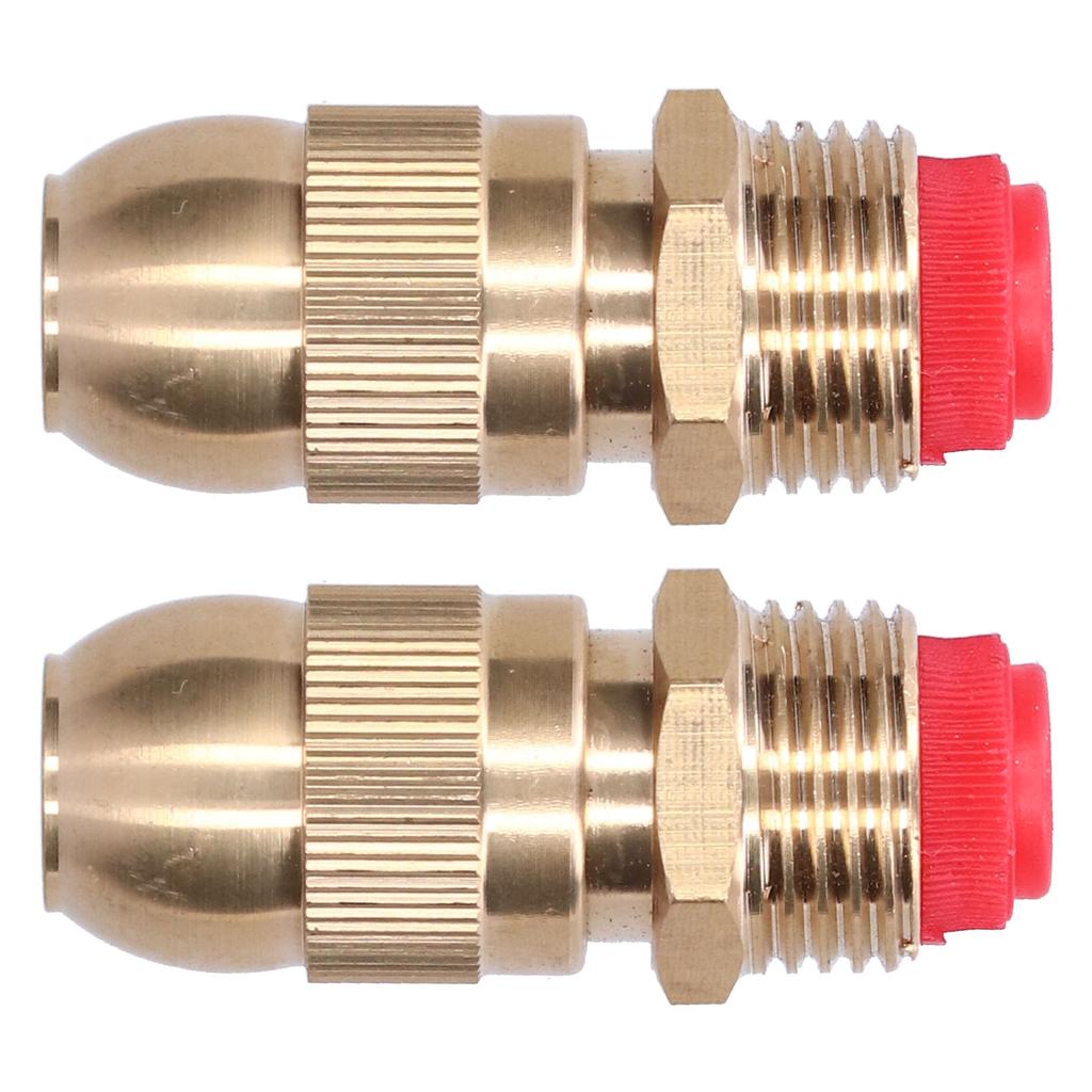 2Pcs Adjustable Watering Sprinkler G1 2 Male Thread Garden Lawn Brass Sprayer Nozzle