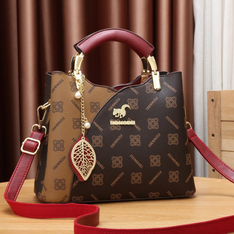 Bag 2025 New Versatile Bucket Bag Women's Casual Shoulder Crossbody Bag Women's Handbag Women's Bag