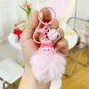 Kuromi Sanrio Cartoon Doll Keychain: Furball Backpack & Car Pendant for Best Friends