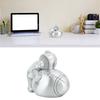 Bear Ball Piggy Bank Little Bear with Football Money Box Cartoon Personalised Vintage Bear Ball Piggy Bank Metal Bear Piggy Bank