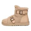 UGG Comodi Alla Moda Versatili Bassi Stivaletti da Neve Donna Stivali Marrone 1119431-SWD