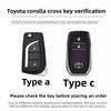 zfjpu3 Car Key Case Cover for Toyota Hilux Corolla Avensis Prado Fortuner RAV4 CHR 2 3 4 Buttons TPU Shell Accessories