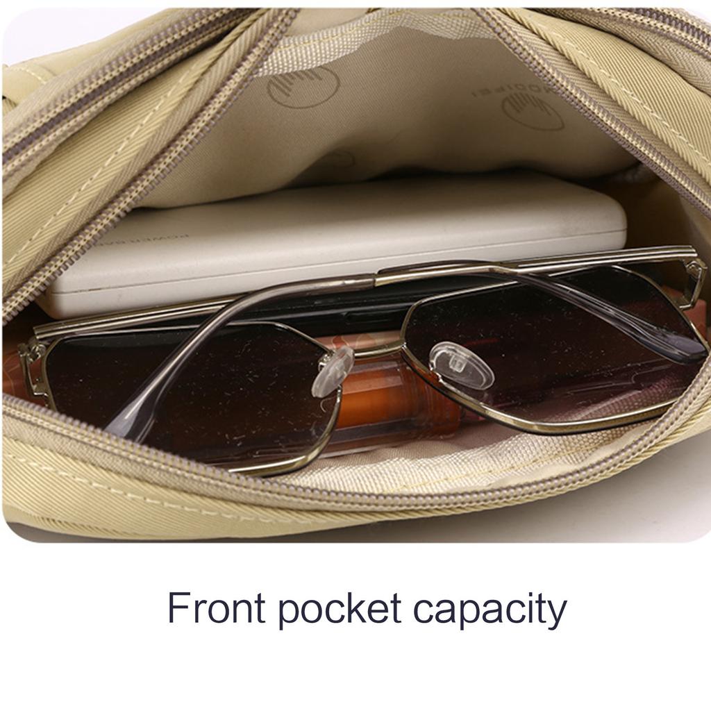 Over The Shoulder Bag Large Capacity Crossbody Bag Fashion Sling Bag Chest Bag Belt Bag Trendy Sports Bag for Women