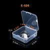 Transparent Rectangular Craft & Storage Box - Small Parts Organizer