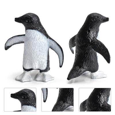 11Pcs/Set Animal Model Realistic Cognitive Education PVC Great Penguin Simulation Animal
