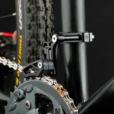 Bike Chain Stabilizer Aluminium Alloy Bicycle Chain Protector Lightweight Bicycle Chain Tensioner Adjustable Bicycle Accessories